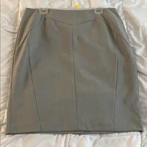 Grey Dress Skirt (Pencil)
